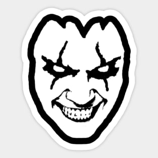 Demons Monsters Movies Fear Venom Scull Sticker